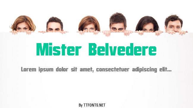 Mister Belvedere example